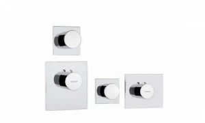 Z031201 + Z030205 000 Смеситель & запорный кран Oki 2 Outlets (with diverter) HP BOSSINI
