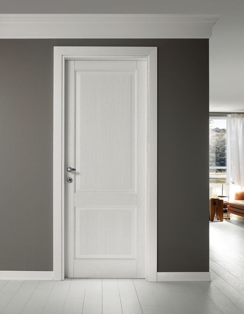 Открытая пористая лакированная деревянная дверь GAROFOLI классическая ARCH-00068955 - Вид №1