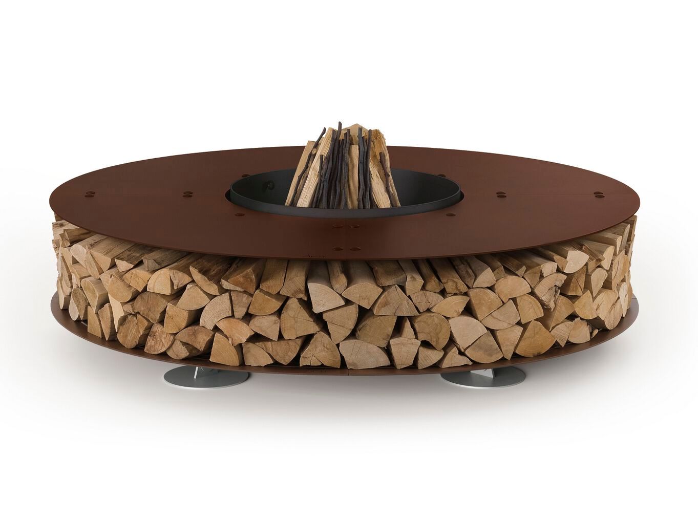 Стальная жаровня Ak47 Design ZERO STEEL ARCH-00077263 - Вид №20