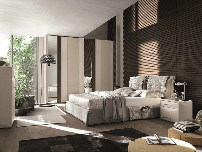 Gruppo Tomasella Тумбочка прикроватная лакированная прямоугольная с ящиками Sidney sun-id-1502956 - Вид №2