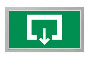 DST-650 Lisu flush-mounted Daisalux Светильники аварийные Серебристо-Серый