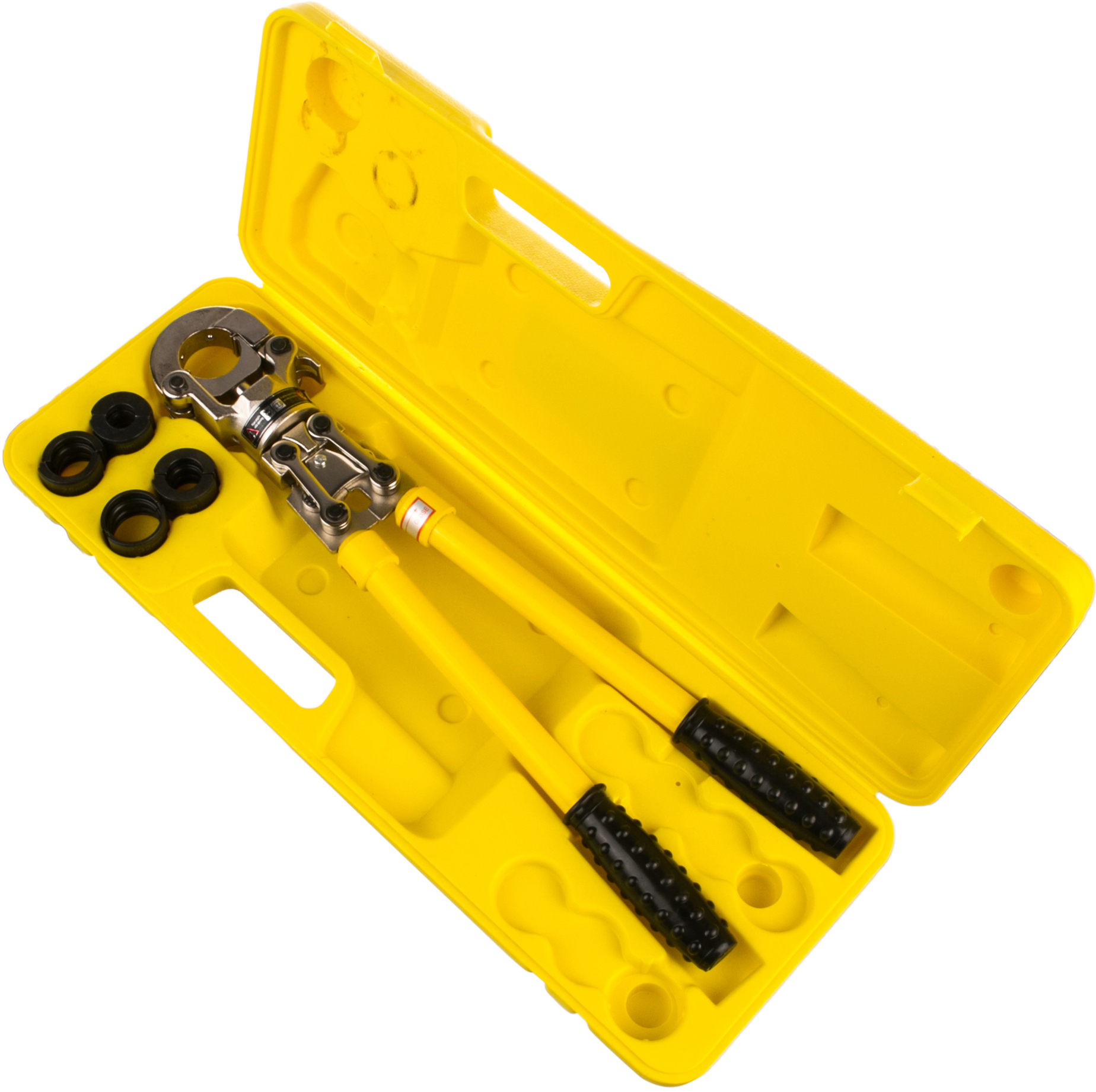 Пресс-инструмент РОСТЕРМ с насадками для опрессовки гильз 16-32 мм 13751663