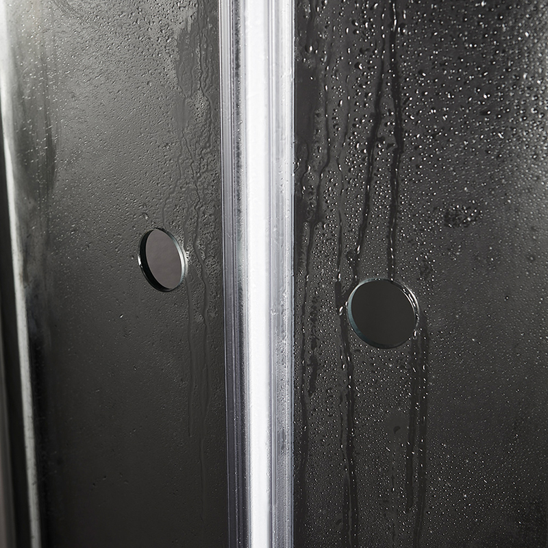 20055560 Душевая Дверь Nejd Rak 80 Clear Glass Matt Aluminium Westerbergs  - Вид №1