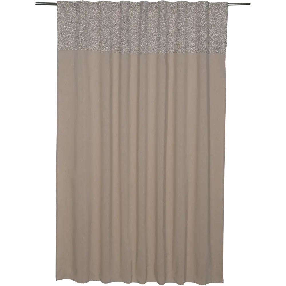 Штора «Элегия» 140х180 см цвет бежевый GARDEN STLM-2020678