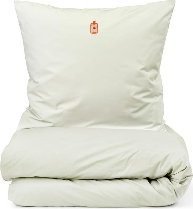 310510 Snooze Постельное белье 140x220 Feelter Sunwashed Green Normann Copenhagen 