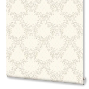 Обои флизелиновые Euro Decor Франсуаза белые 1.06 м 7023-00