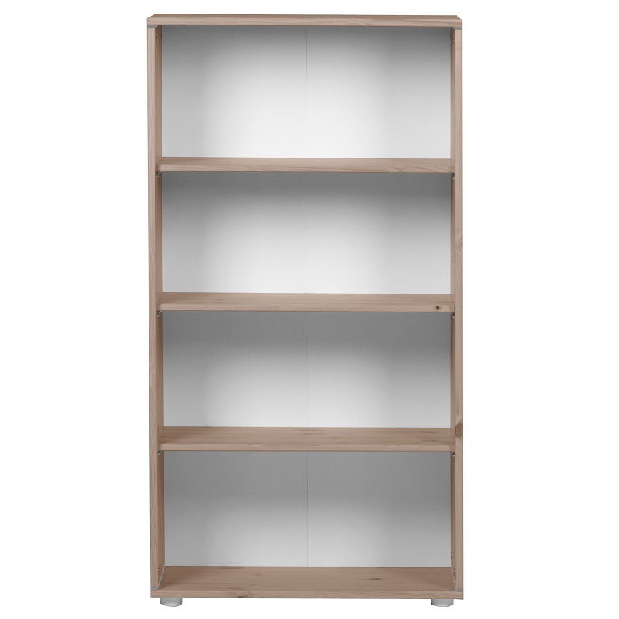 Стеллаж Flexa Classic storage с 3 полками, коричневый/серый 812450139 - Вид №1