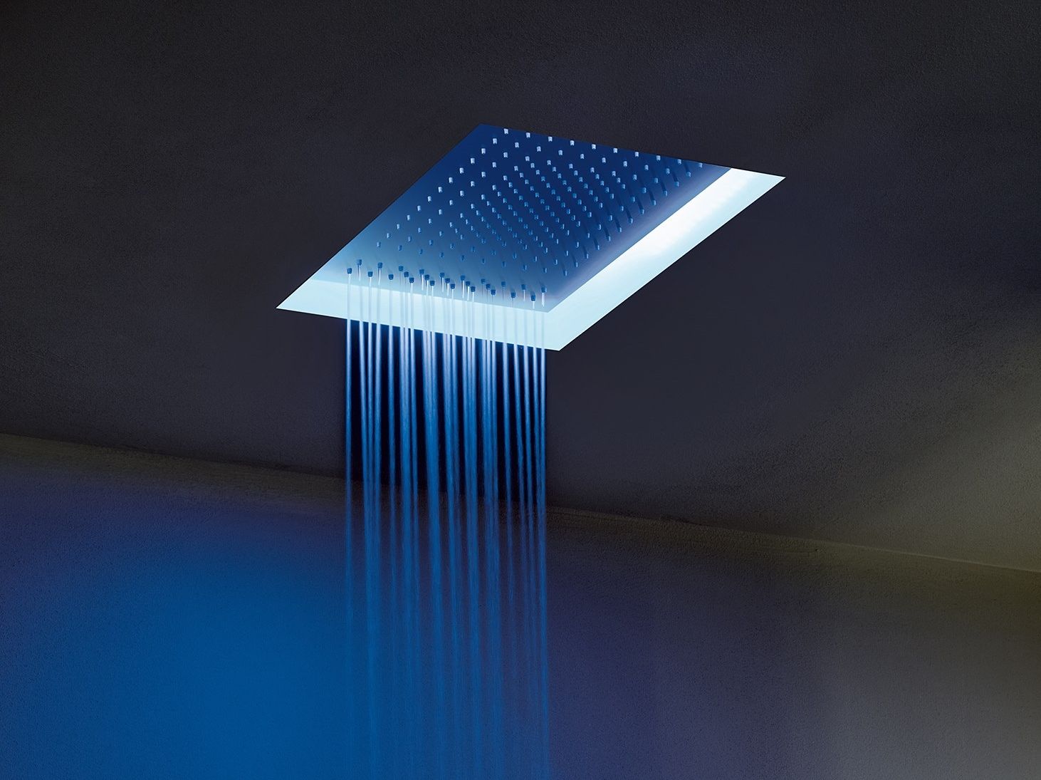 Нержавеющая сталь прямоугольная встраиваемая душевая головка с 2 струями Fantini Rubinetti Acquafit ARCH-00046121