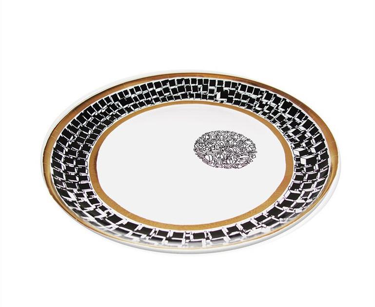 Kiasmo Керамическая тарелка Paradise 2015kddpard - Вид №1