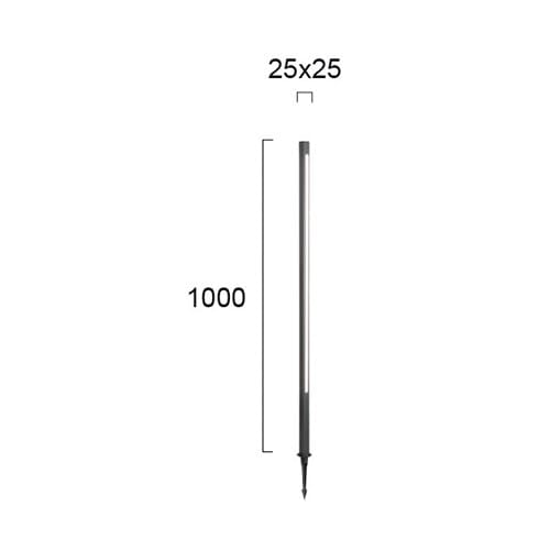 Алюминиевый светодиодный световой столб Terzo Light Лиам ARCH-00130856 - Вид №3