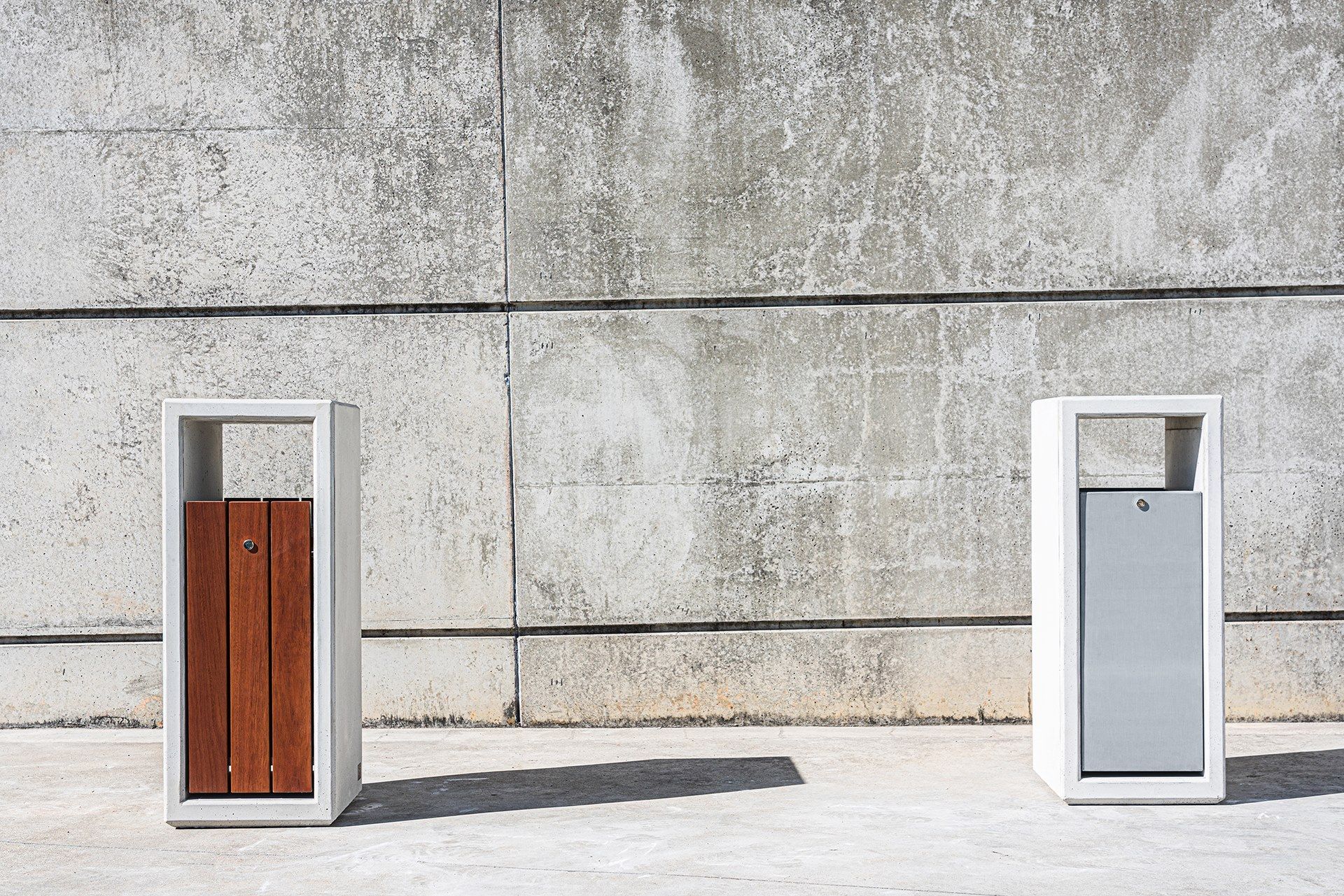 Держатель для мусора из нержавеющей стали и бетона SIT Outline ARCH-00011557 - Вид №1