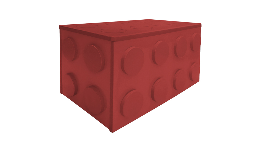 Ящик для игрушек крашеный "Леголенд" МАНДАРИН ЛЕГОЛЕНД 179565 Зеленый Santreyd  - Вид №1