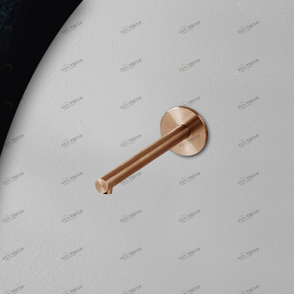 Излив для раковины розовое золото TOOX Radomonte CHM25R