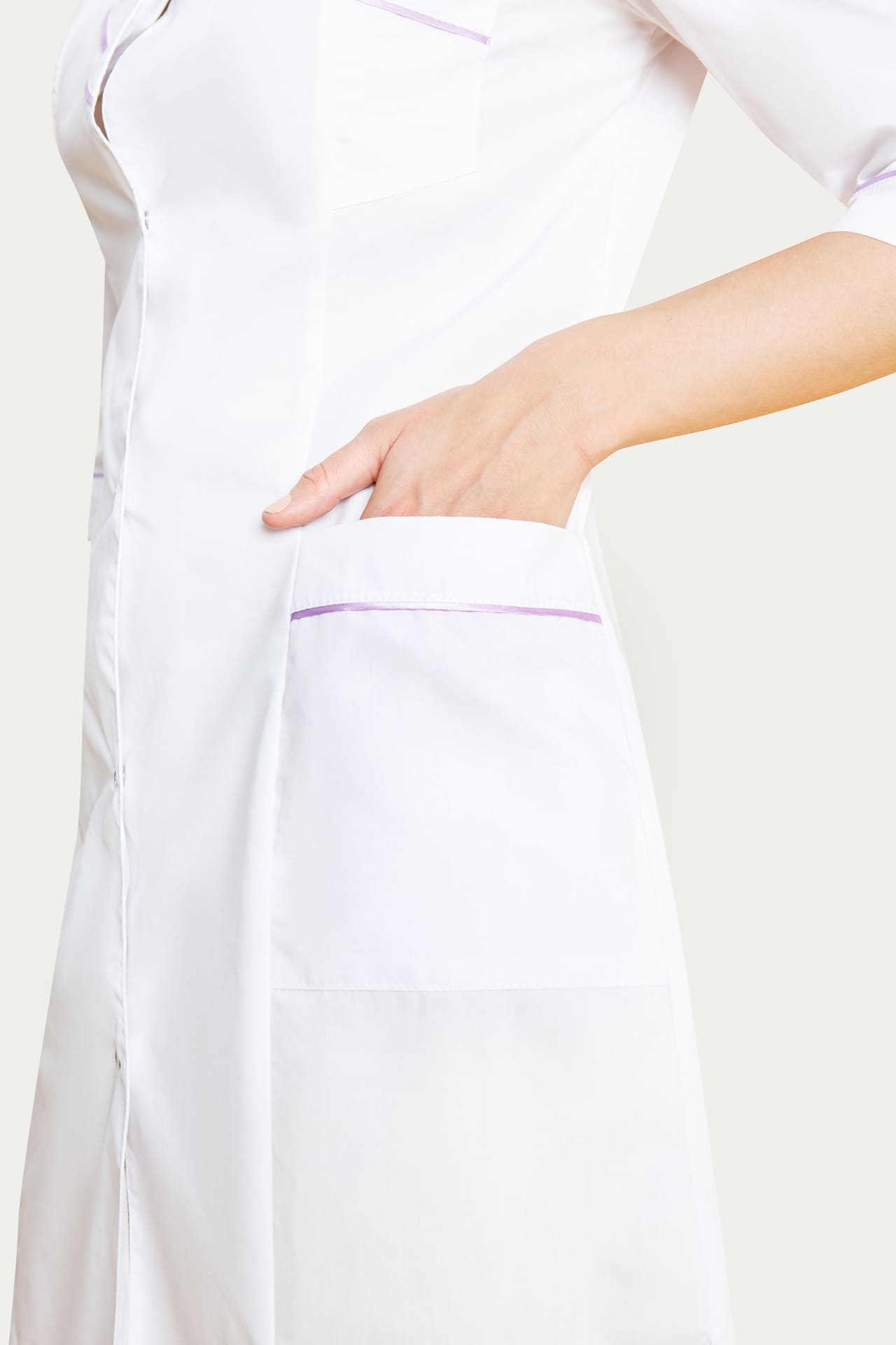 62904 Халат "Варя"  Медицинская одежда  размер 40/170-176 Спецодежда  - Вид №6