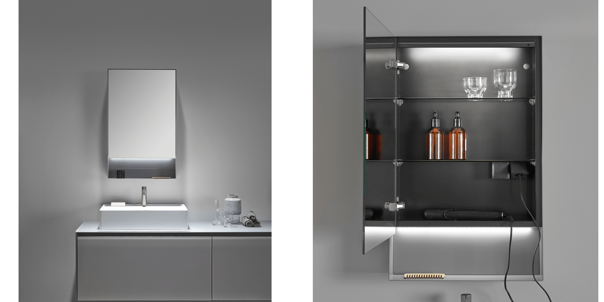 Комплект мебели для ванной Inbani Strato 45 045 - Вид №1