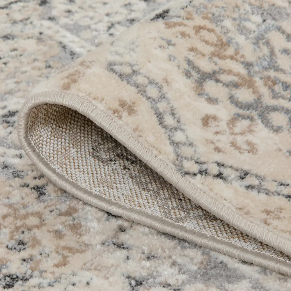 Ковер полипропилен Nika 0A782A 60х110 см цвет бежевый STLM-2199072 - Вид №2