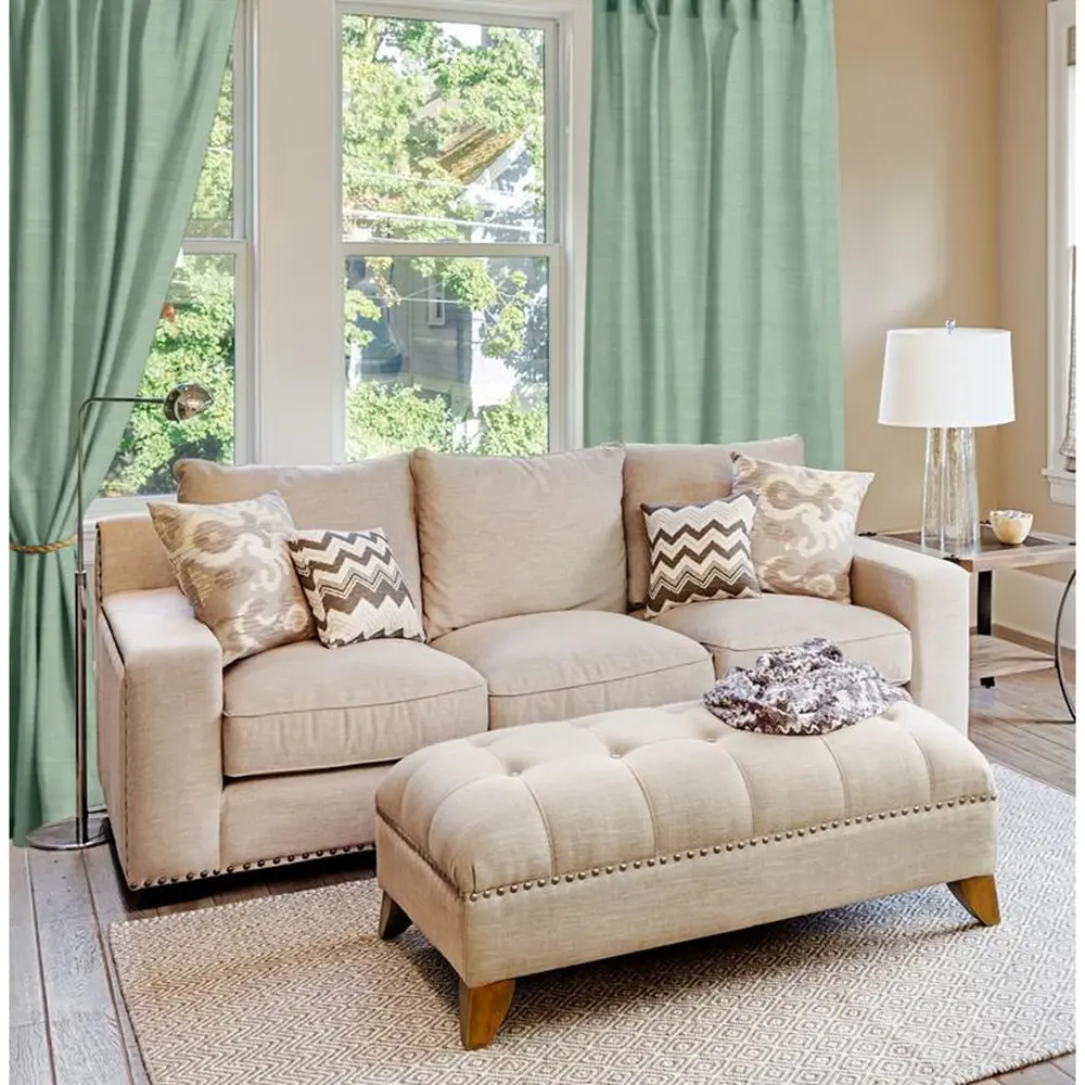 Штора на ленте «Прованс» 145х260 см цвет зелёный ВАСИЛИСА STLM-2065047 - Вид №4