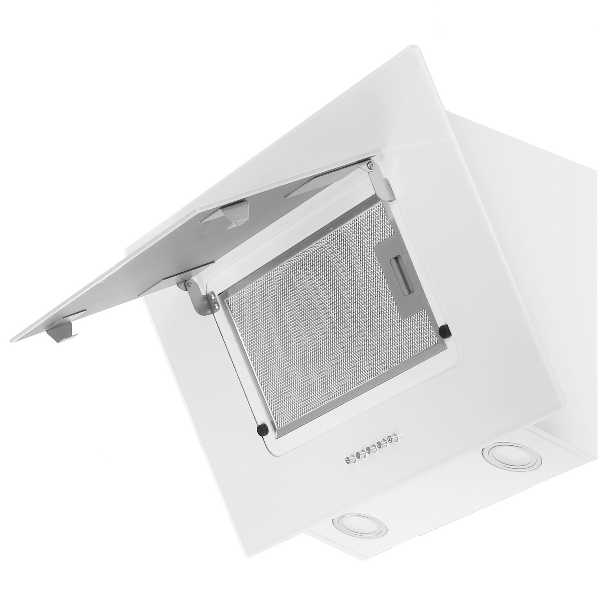 8160076 Вытяжка наклонная HOMSair ELF PUSH 60 белый/белый STDN-0142807 - Вид №2