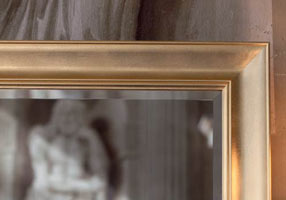 Gentry Home Байрон Mirror wood frame Сусальное золото GH102010  - Вид №1