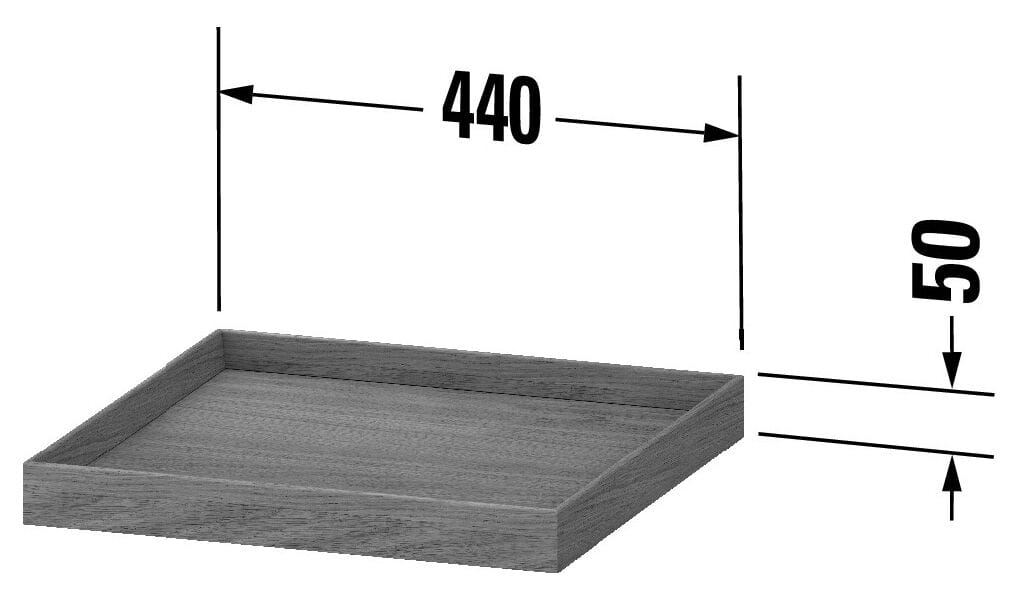 ARCH-00001346 Полка на борт ванны Duravit Германия Aurena - Вид №3