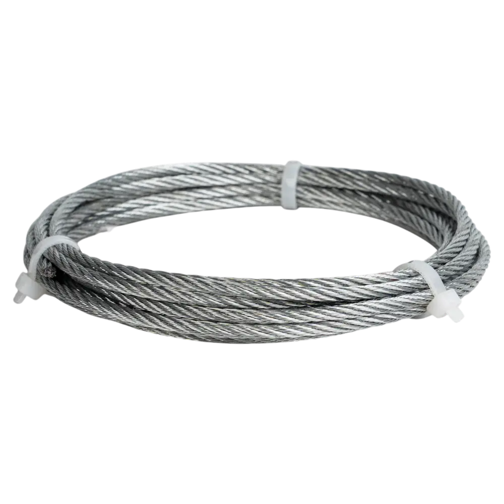 Стальной трос Tech-Krep оцинкованный 4 мм для надежного крепления 89391081 STLM-1570019 - Вид №1