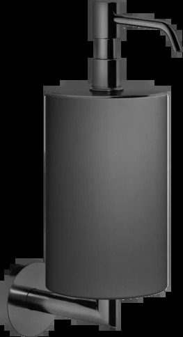 Держатель дозатора мыла 63614 706 Gessi Ventaglio ЧЕРНЫЙ МЕТАЛЛ PVD