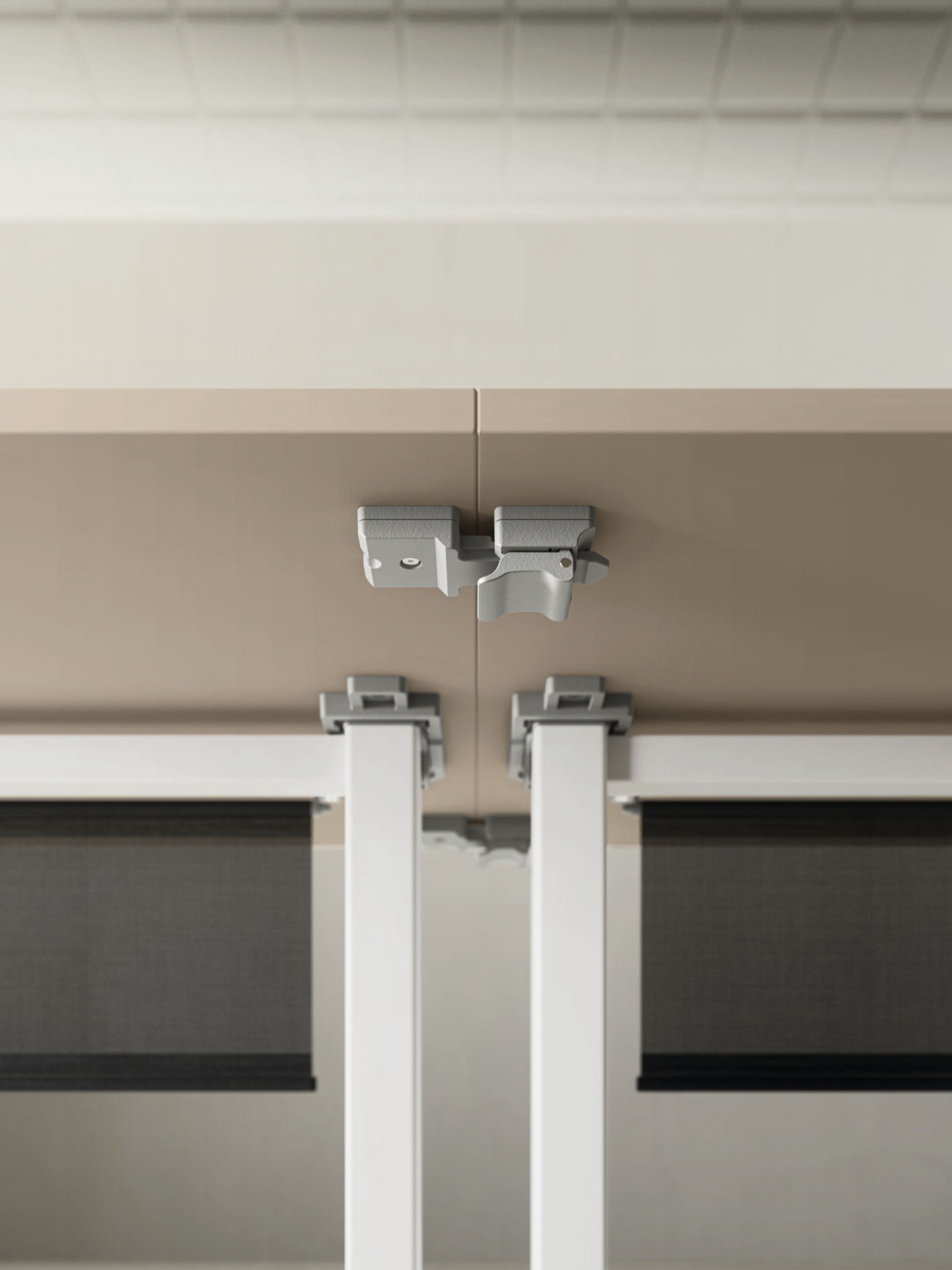 Секционная рабочая станция из меламина и металла DVO Nobu ARCH-00074289 - Вид №3