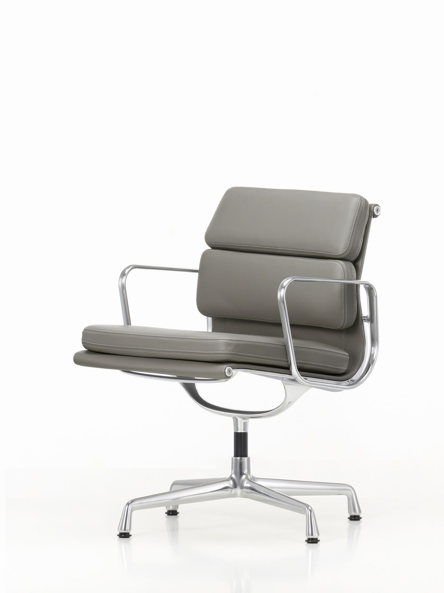 Кожаный стул с подлокотниками VITRA Eames Soft Pad Group ARCH-00088842 - Вид №53
