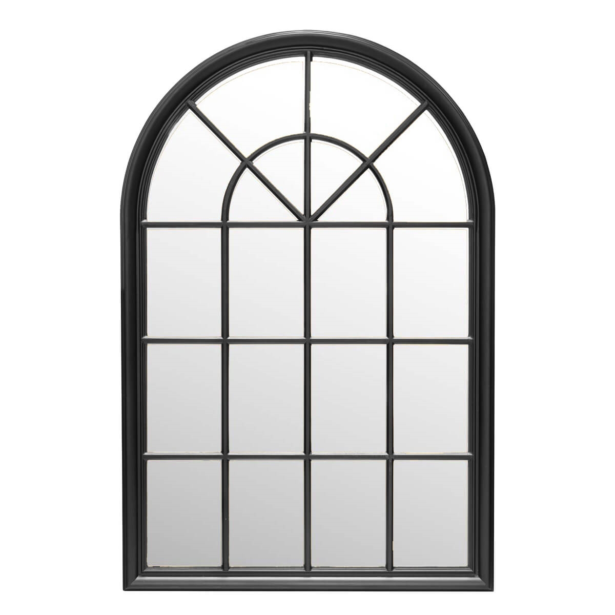 600858-90 ABHIKA ЗЕРКАЛО ОКНО H150 BLACK  - Вид №1