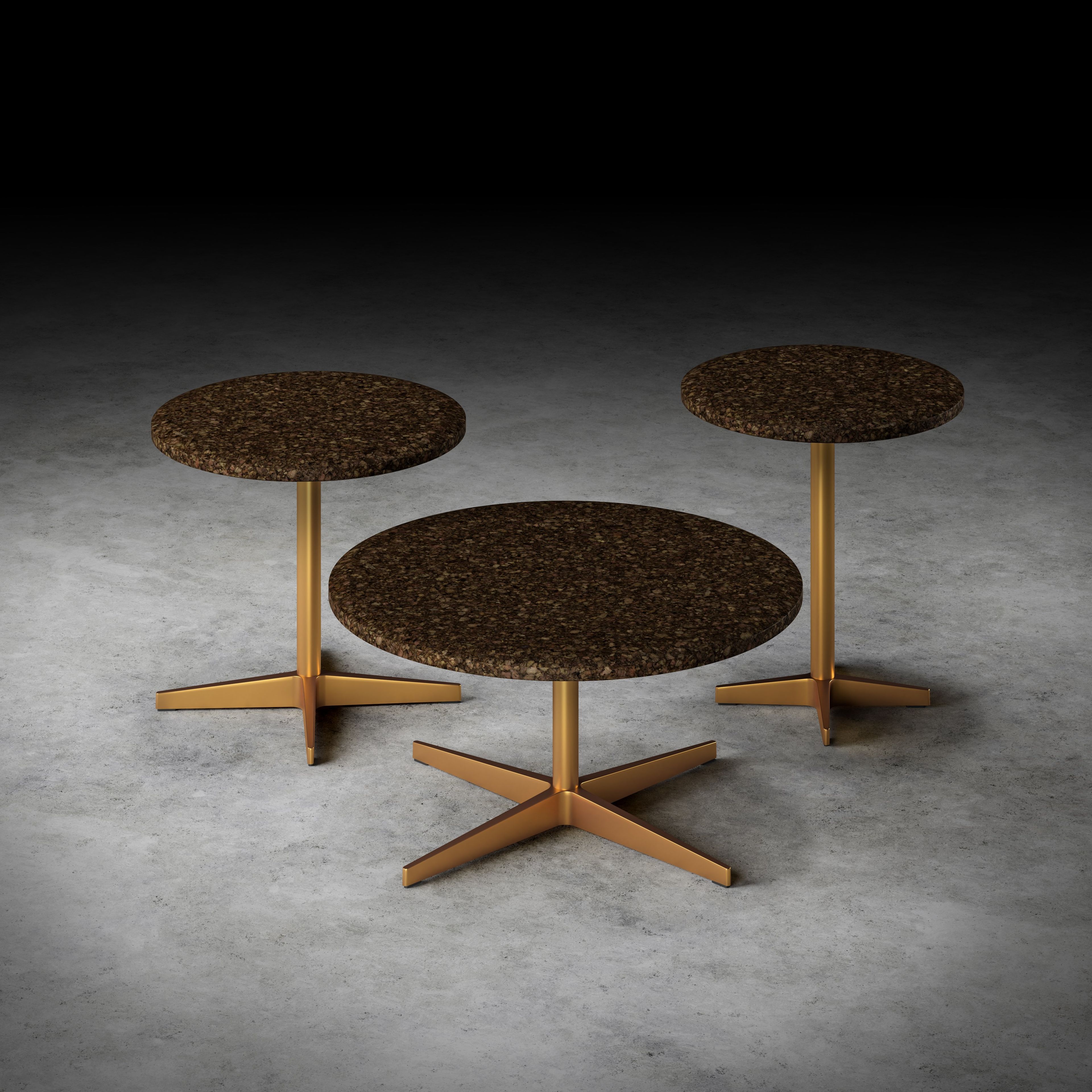 Круглый журнальный столик из пробки Cider Edition UMBRA ARCH-00091617 - Вид №1