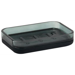 Мыльница Vidage Bonn Silicon стекло цвет зелёный чёрный