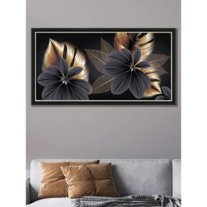 91104803 Картина в раме Grafis-art "Черное золото" 60x120 см STLM-0816118