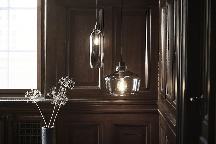 1529_26505001 Лампа подвесная kyoto slim, 30хD11 см, серая Frandsen  - Вид №1