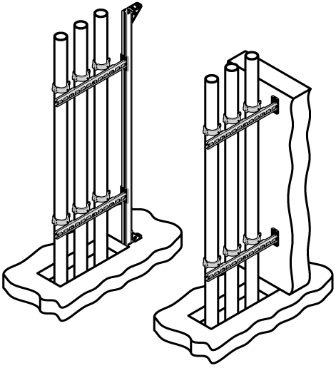 6603828 BIS RapidStrut® Консоли стеновые вертикальные (BUP1000) walraven  - Вид №2