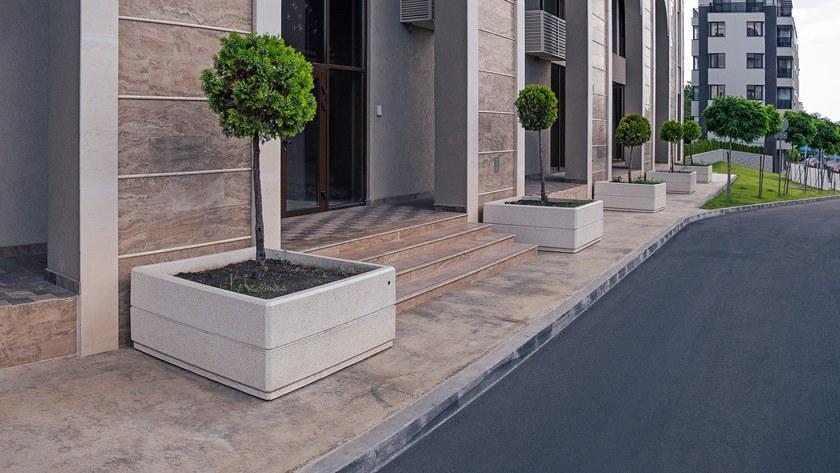 ENCHO ENCHEV - ETE Квадратная кашпо для общественных мест  96  - Вид №5