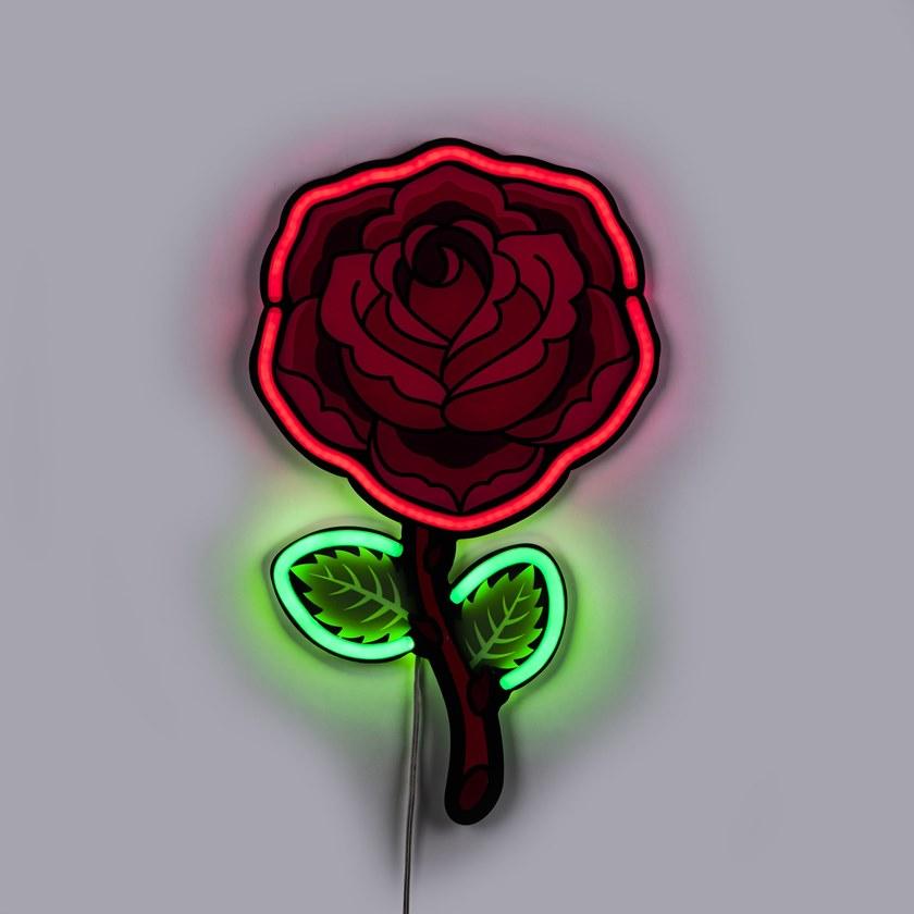 Seletti Акриловый светодиодный настенный светильник Led signs sun-id-1451932 - Вид №1