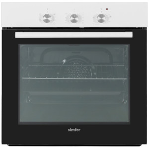 1115468 Электрический духовой шкаф Simfer B6EW16011 белый