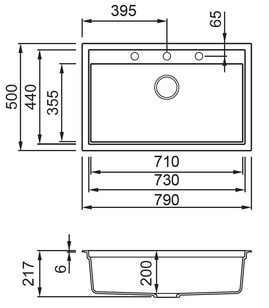 Lavello workstation in Keratek Elleci SINTESI ARCH-00054444 - Вид №3