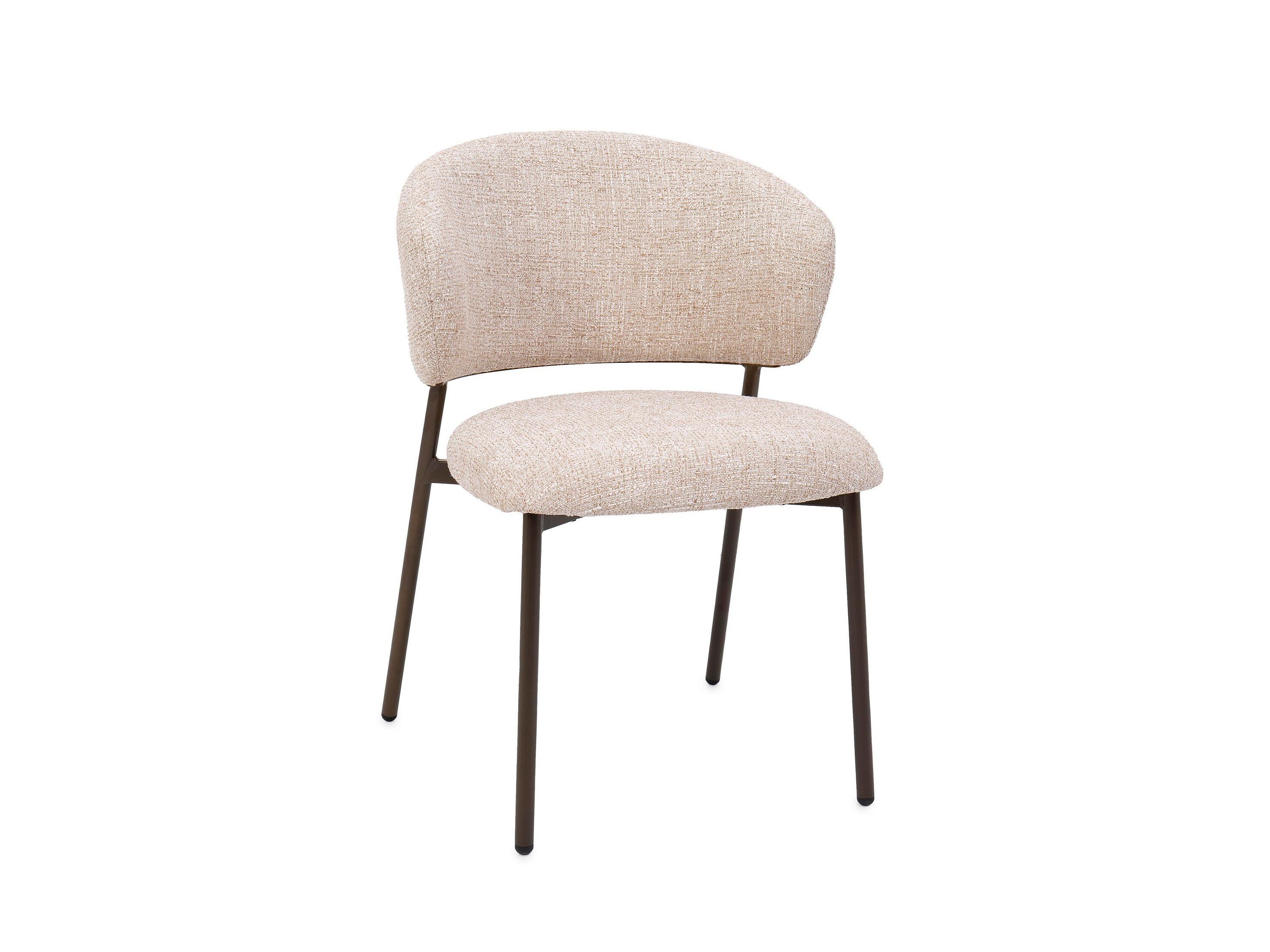 Штабелируемый стул из ткани без подлокотников BIZZOTTO PRISCA ARCH-00062786 - Вид №2