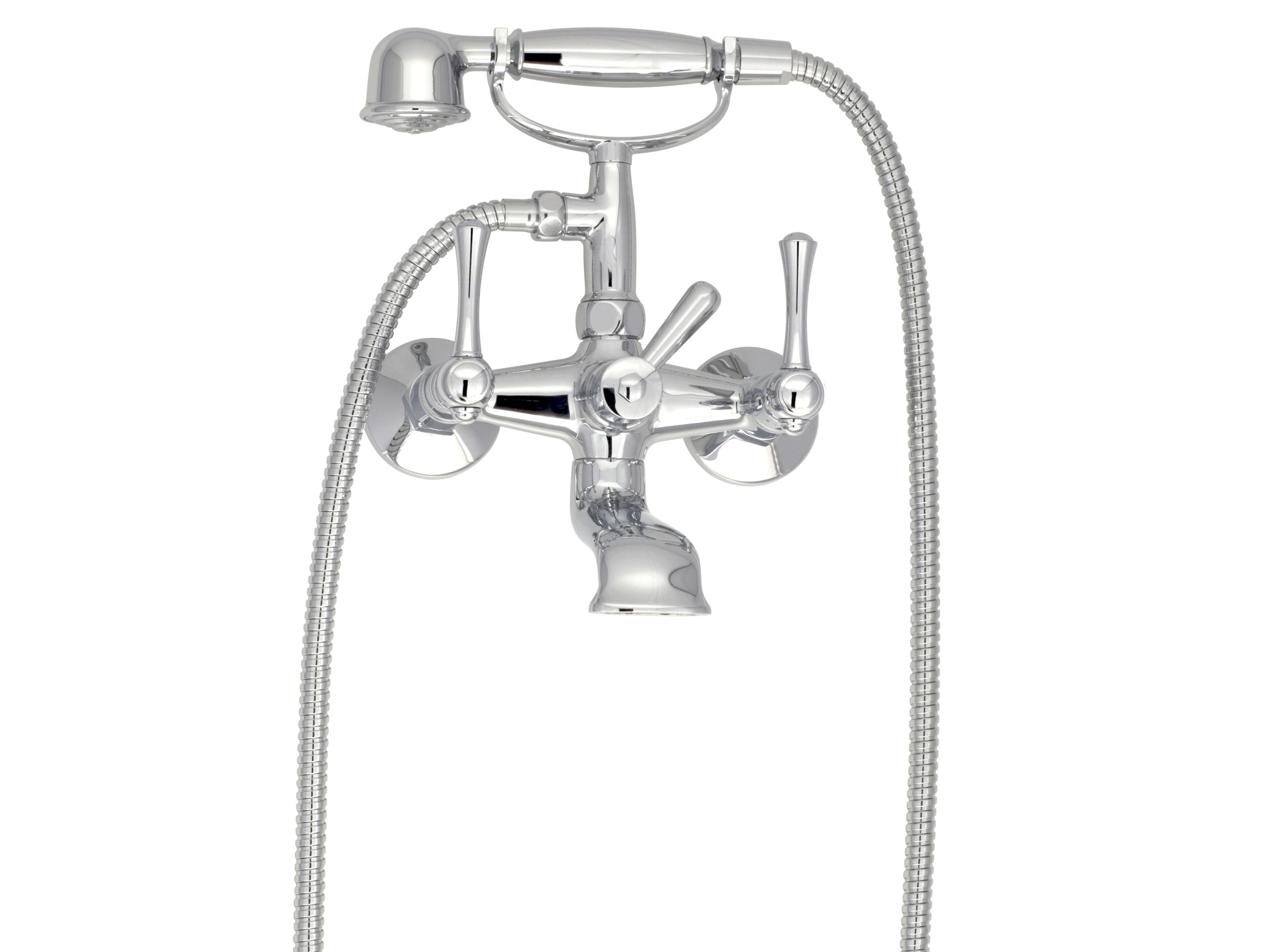 Наружный настенный смеситель для ванны с ручным душем BARIL Tradition B72 ARCH-00041946 - Вид №1