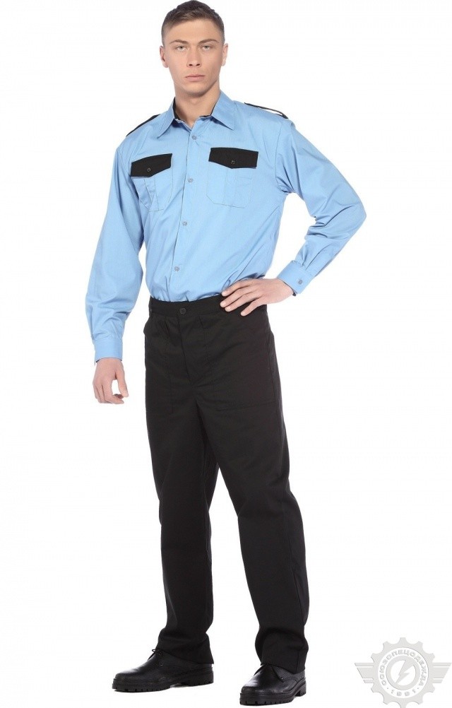 65901 Сорочка "Страйк"  Одежда для охранных структур  размер 56-58/170-176 Спецодежда  - Вид №3