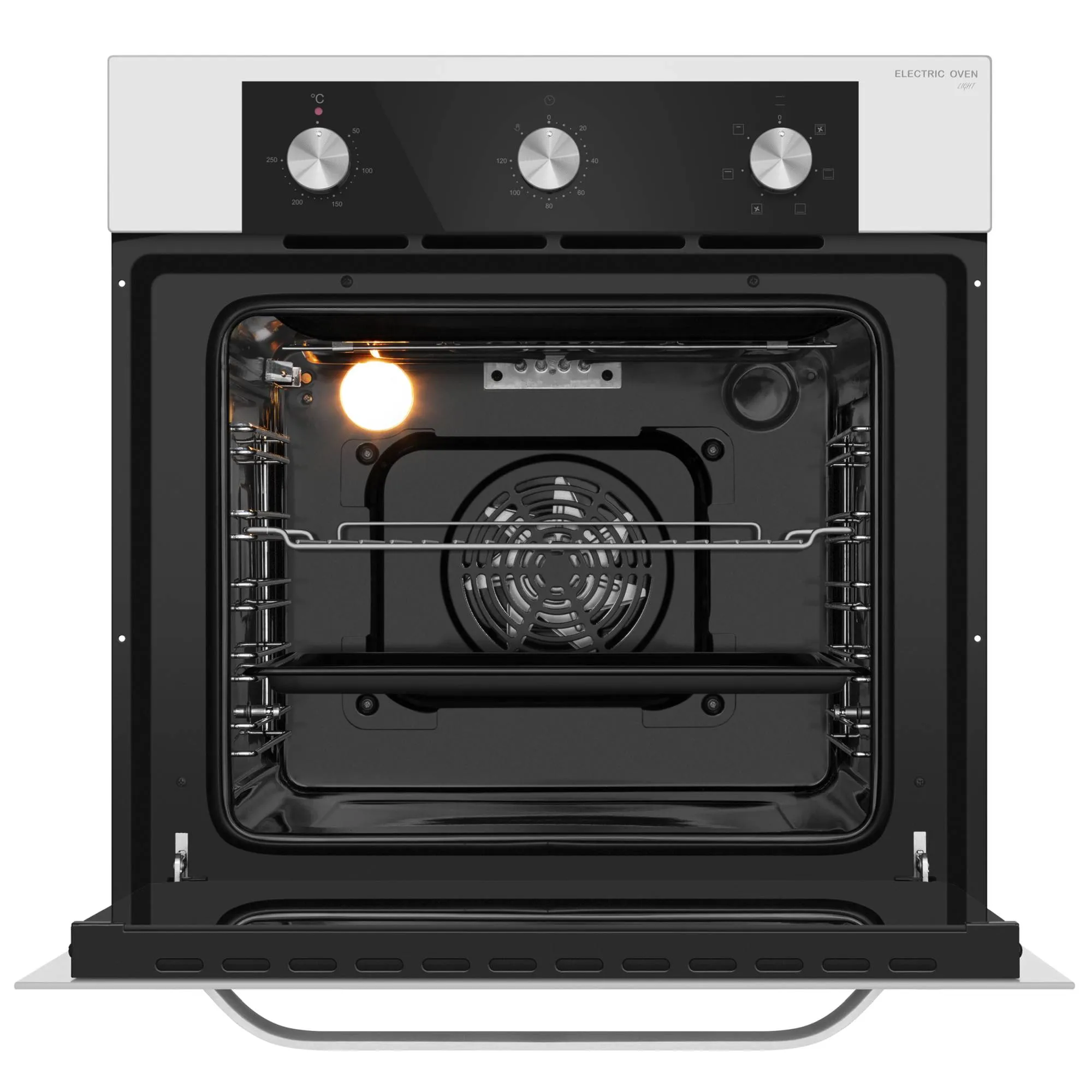 9168819 Электрический духовой шкаф Meferi MEO606WH LIGHT белый STDN-0083025 - Вид №1