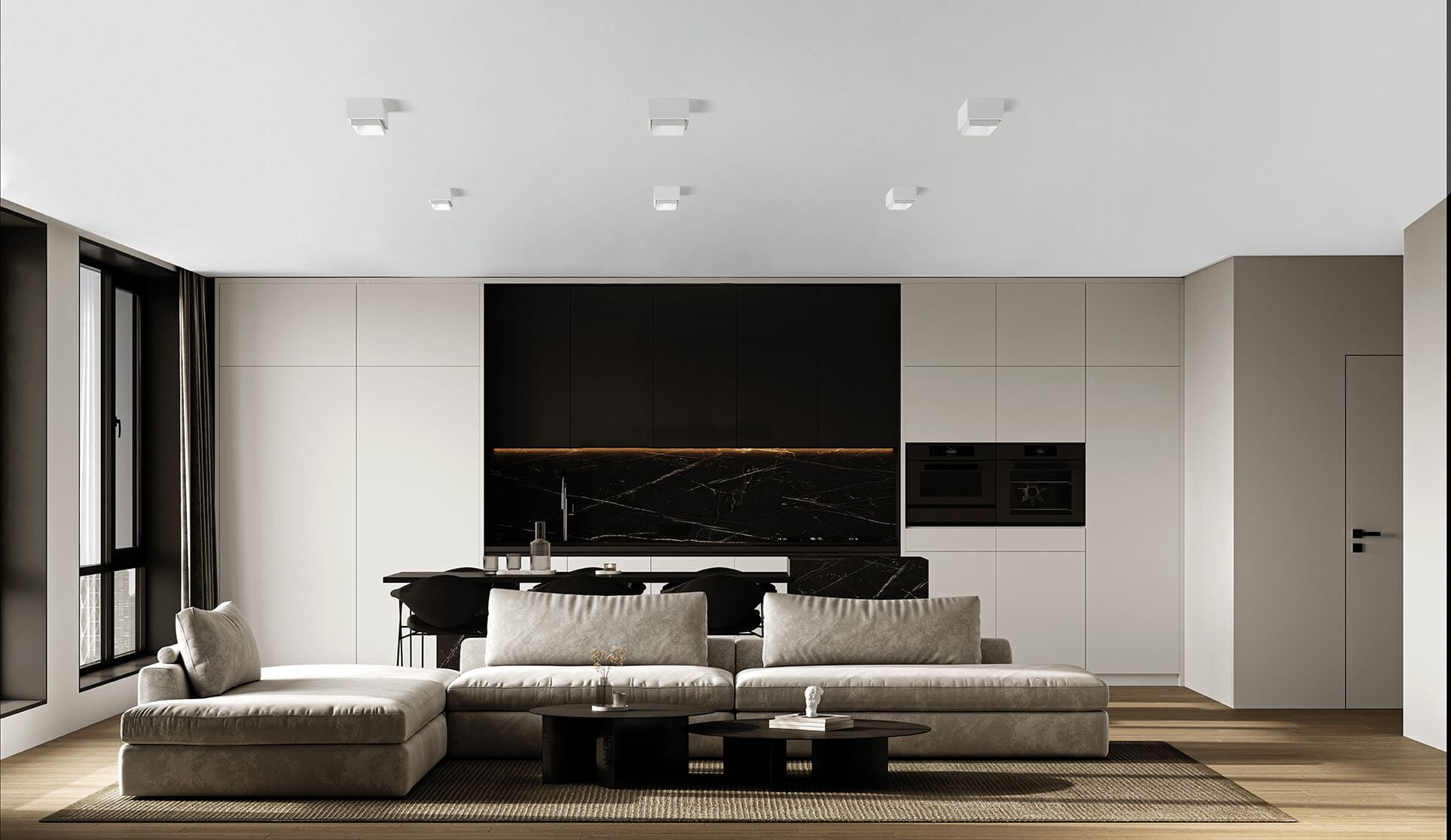 Гипсовый потолочный светильник Tecnico SYME QUADRATA ARCH-00139395 - Вид №8