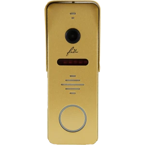 Вызывная видеопанель Fox FX-CP27 цвет золотой