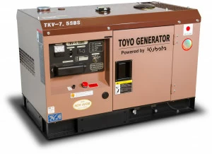 Дизельный генератор Toyo TKV-7.5SBS с АВР