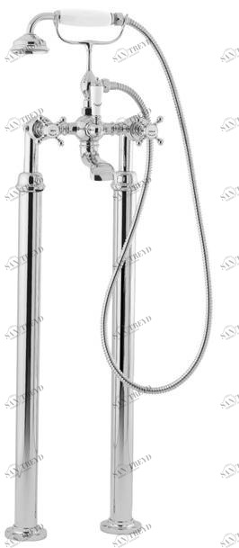 Gentry Home Напольный смеситель для ванны с ручным душем Mayfair sun-id-1379310