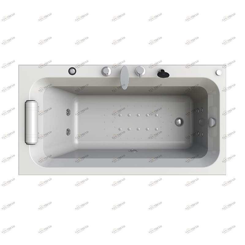 Гидромассаж "Релакс Chrome" на ванну Хельга 170х90 (двигатель 750 Вт, джет Глори - 4 шт., джет Джереми - 2 шт.) Radomir 1-65-2-0-1-045