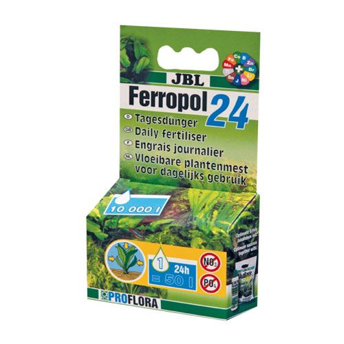 Т0042306 Удобрение для растений "Ferropol 24" Ежедневное комплексное, для аквариумных растений 50мл JBL 