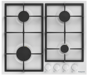 9082802 Газовая варочная поверхность Hotpoint HGMT 642 WH