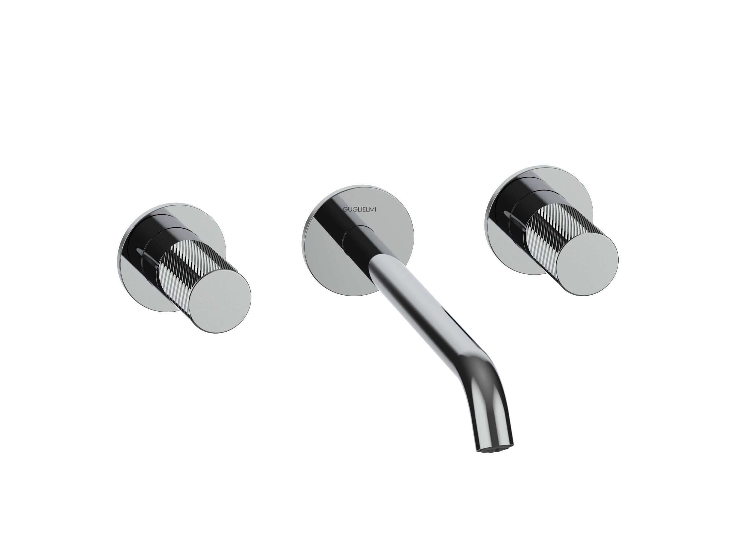 Настенный смеситель для раковины с 3 отверстиями GUGLIELMI RUBINETTERIE Sprint Color ARCH-00075384 - Вид №5